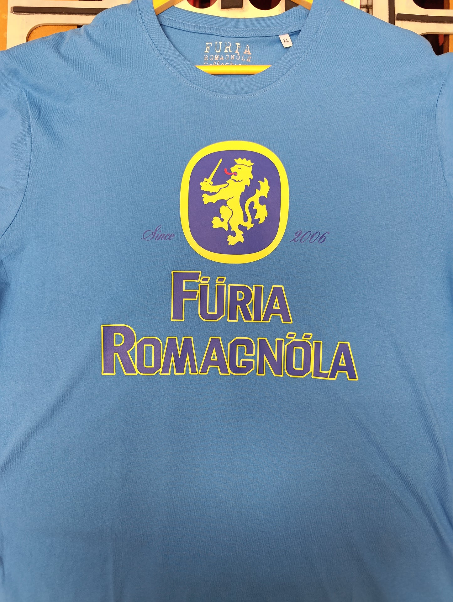 T-shirt Lowe Furia Romagnola - Parodia Löwenbräu Maglietta Divertente