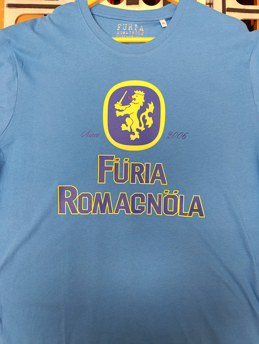 T-shirt Lowe Furia Romagnola - Parodia Löwenbräu Maglietta Divertente
